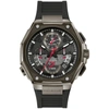 Bulova Precisionist Chronograph Quartz Black Dial Mens Watch 98b358 In Black