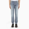 BALMAIN LOGO-PATCH SLIM JEANS,WH1MG000145D-J-BALMA-6FF