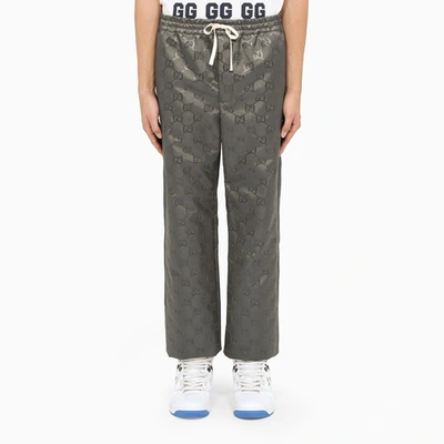 Gucci Grey Off The Grid Gg Lounge Trousers