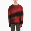 A-COLD-WALL* FADE RED AND BLACK PULLOVER,ACWMK029WO-J-ACWS-PR
