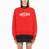 HERON PRESTON RED TURTLE-NECK SWEATSHIRT,HWBA007F21JER004-J-HERON-2501