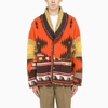 ALANUI MULTICOLOUR OVER THE ANDES CARDIGAN,LMHB025F21KNI014-J-ALANU-8585