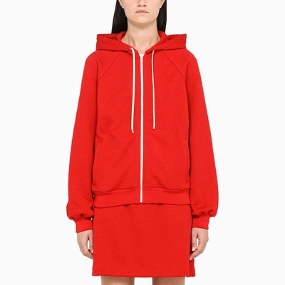 Gucci Red Gg Sweatshirt Hoodie