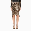 DOLCE & GABBANA LEOPARD-PRINT PENCIL SKIRT,F4A4GTFSAAG-J-DOLCE-HK13M