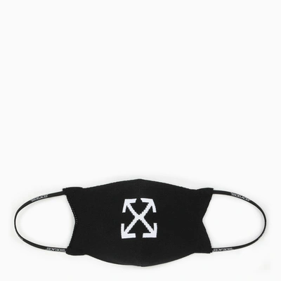 Off-white Black And White Mask In Multicolor