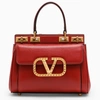 VALENTINO GARAVANI RED VLOGO ROCKSTUD ALCOVE SMALL BAG,WW2B0J44BQZ-J-VALE-JU5