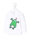 MARNI 青蛙印花长袖上衣,17113514