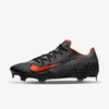 Nike React Vapor Ultrafly Elite 4 Men's Baseball Cleat In Black,white,total Orange,team Orange