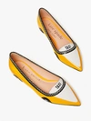 Kate Spade Gogo Taxi Cab Ballet Flats In High Noon Multi