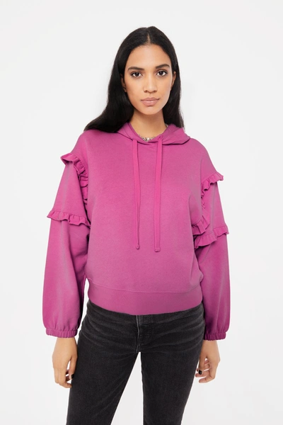 Rebecca Minkoff Evelyn Hoodie In Grape ModeSens