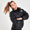 The North Face Inc Women's 1996 Retro Nuptse Printed Jacket In Recycled Tnf Black