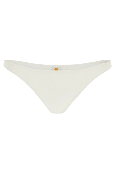 Tropic Of C High-waisted Bikini Bottom In White