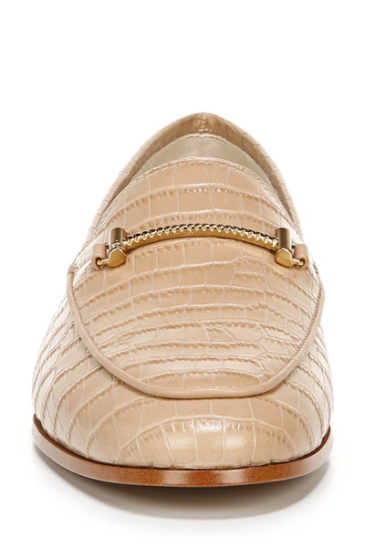 Sam Edelman Lior Loafer In Toasted Almond Leather