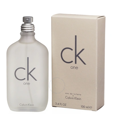 Calvin Klein Ck One By  3.4 Oz. Edt Spray In Pink,purple