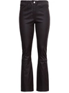 ARMA FLARED BROWN LEATHER PANTS