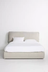 Anthropologie Modern Cushion Bed By  In Beige Size Q Top/bed