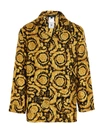Versace Baroque Print Piagia Shirt In Multicolor