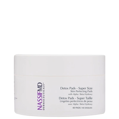 Nassifmd Dermaceuticals Supersize Skin Perfecting Exfoliating And Detoxification Treatment Pads 60ct