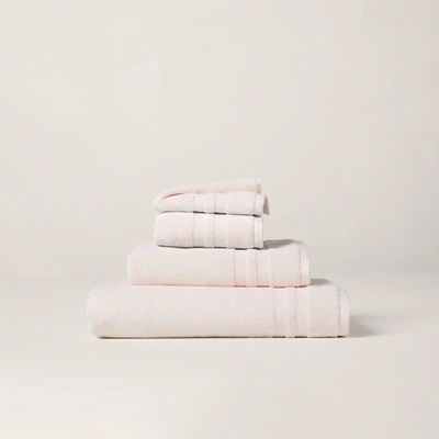 Polo Ralph Lauren Payton Bath Towels & Mat In Camelia Pink