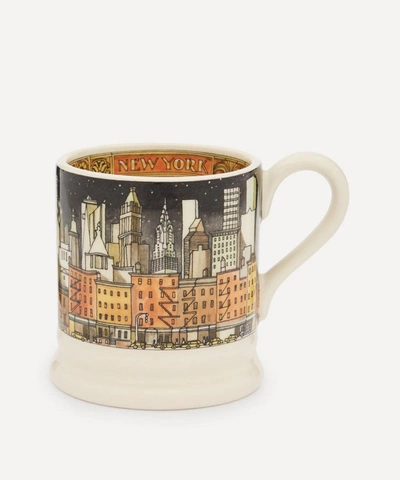 Emma Bridgewater Cities Of Dreams New York Half-pint Mug Boxed In Assorted