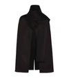 VALENTINO WOOL-CASHMERE CAPE COAT,17197203