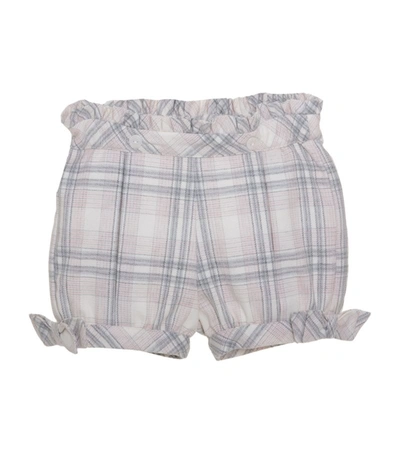 Patachou Babies' Check Shorts (6-24 Months) In Multi