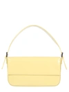 By Far Leather Shoulder Bag - Atterley In Yellow