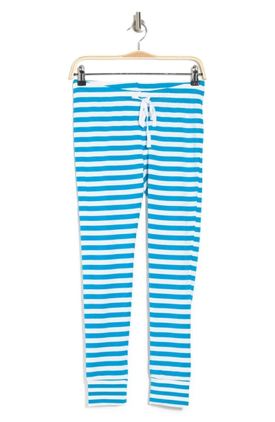 Honeydew Kickin' It French Terry Lounge Pants In Wave Stripe