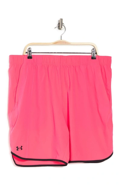 Under Armour Ua Performance Cross Training Shorts In Pink Shock 683