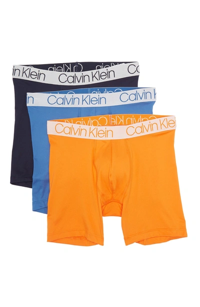 Calvin Klein Microfiber Boxer Briefs In Iiy Dft/icnc/sh