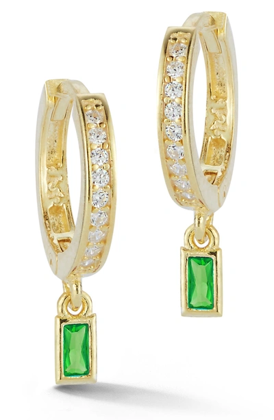 Sphera Milano Gold Vermeil Huggie Earrings In Yellow Gold