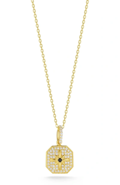 Sphera Milano Gold Vermeil Flower Necklace In Yellow Gold