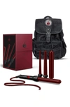 Cortex Beauty Black Cherry 4-in-1 Curling Wand In Red/ Black