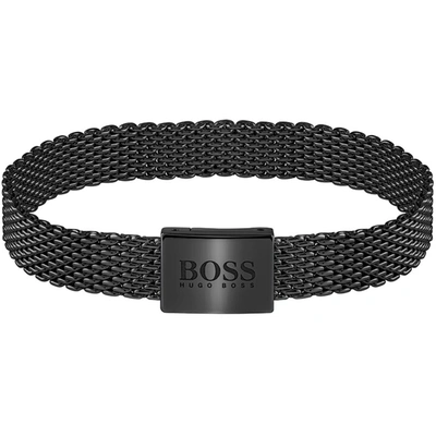 Boss Business Boss Mesh Link Essentials Bracelet Black
