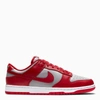 NIKE WHITE/RED DUNK LOW RETRO SNEAKERS,DD1391LE-J-NIKE-600