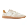 VANESSA BRUNO FARRAH LOW TOP LEATHER SNEAKERS,VBR9BV8NWHT