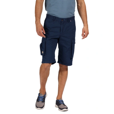 Regatta Mens Shorebay Vintage Cargo Shorts In Blue