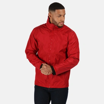 Regatta Mens Classic Waterproof Jacket In Red