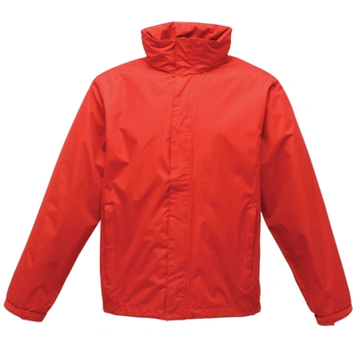 Regatta Mens Pace Ii Lightweight Waterproof Jacket In Red
