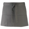 Premier Ladies/womens Colors 3 Pocket Apron / Workwear (dark Grey) (one Size)