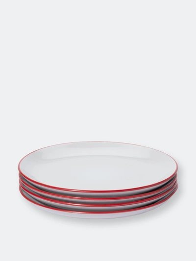 Leeway Home Plate In Red