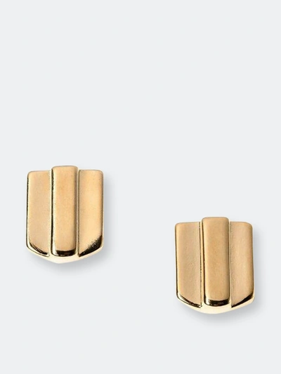 Vue By Sek Gold Layered Dome Studs