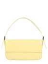 By Far Leather Shoulder Bag - Atterley In Giallo