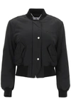 Off-white Embroidered Logo Bomber Jacket