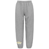 Natasha Zinko Happy Tuesday Distressed Cotton-blend Sweatpants In Grey