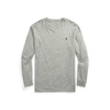 Polo Ralph Lauren Jersey Long-sleeve T-shirt In Dark Vintage Heather