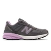 New Balance 990v5 In Grey/purple