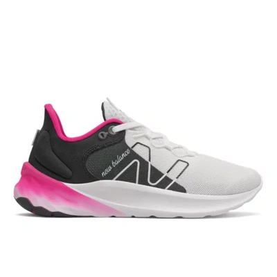New Balance Women's Fresh Foam Roav V2 In White/black