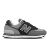 New Balance Women's 574 In Black/grey