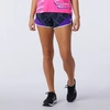New Balance Women's Printed Fast Flight Split Short In Purple